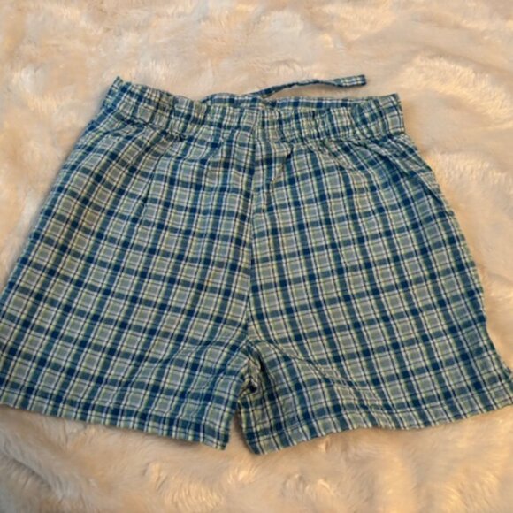 ☀️3/ $25 Girl’s Ragscals Blue Plaid Cotton Shorts Girls Size 5 - Picture 8 of 12